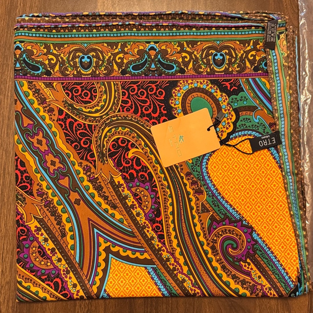 Etro Colorful Patterned Textile - Picture 2 of 5